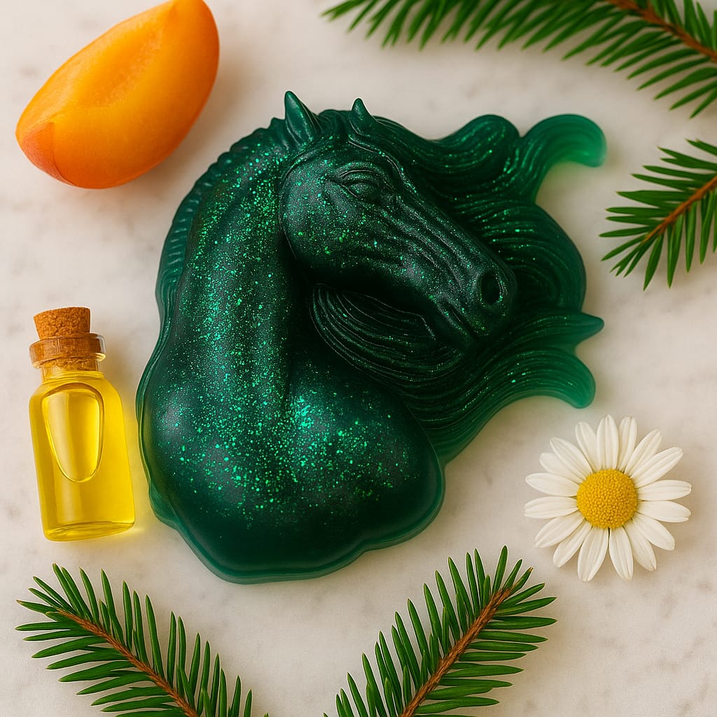 Zirga Gada Zaļais Amulets